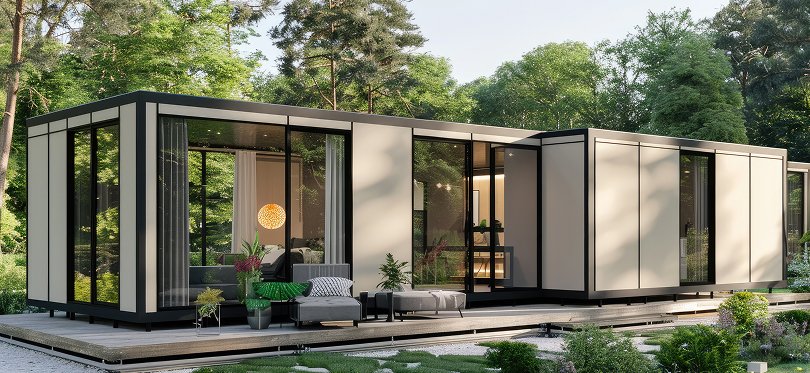 Lushan Mountain Scenic Area Modular Tourist Lodges