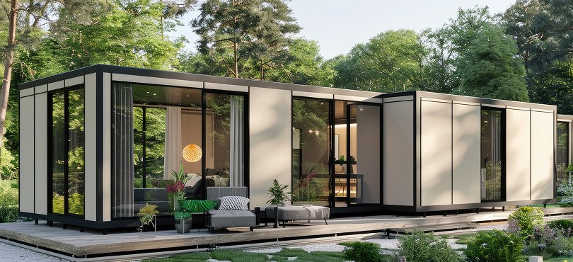 Lushan Mountain Scenic Area Modular Tourist Lodges