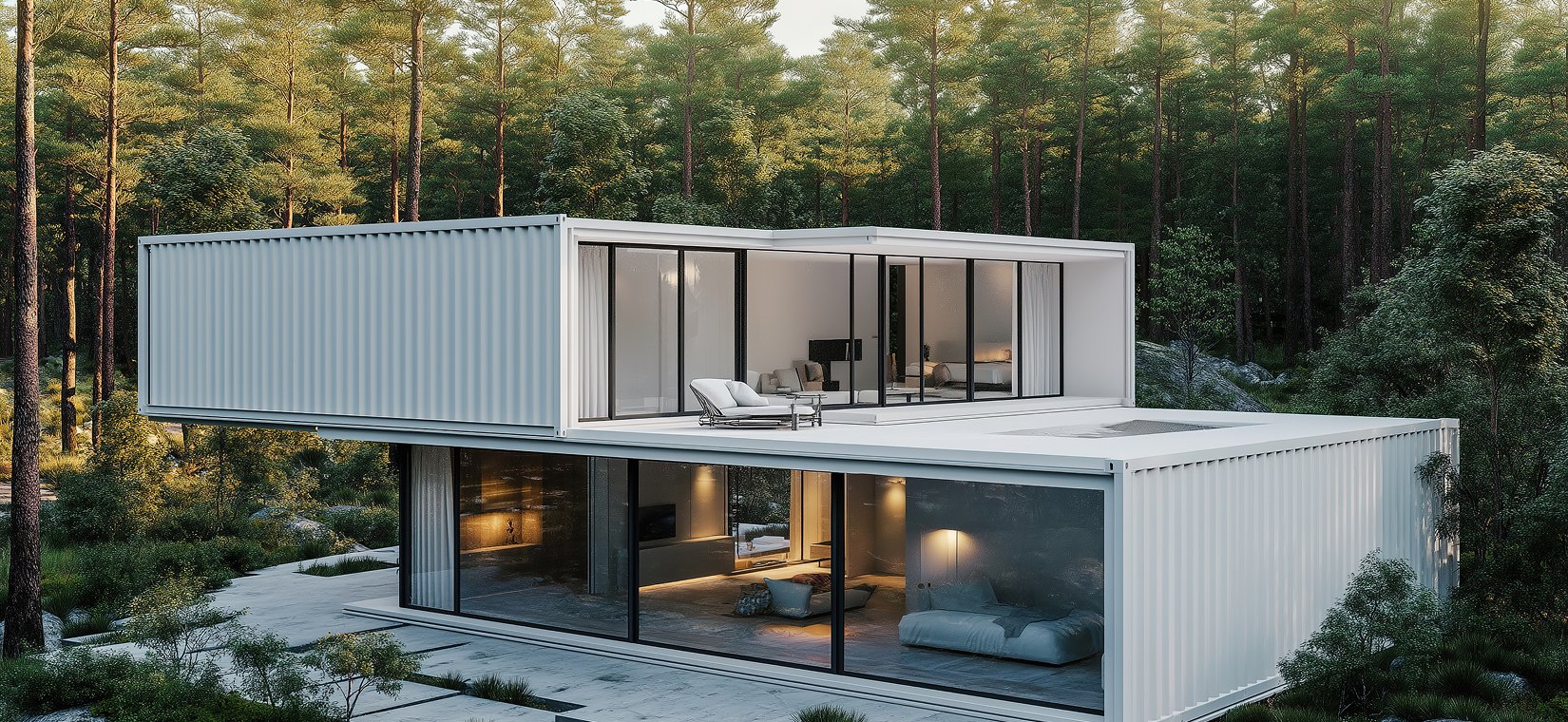 Lushan Mountain Scenic Area Modular Tourist Lodges