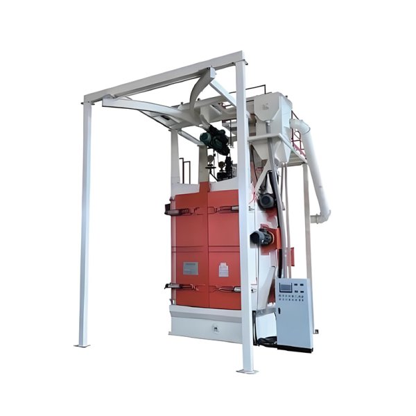 Hook type shot blasting machine