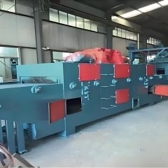 Mesh belt shot blasting machine