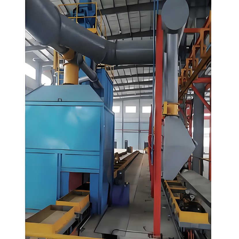 Dust collection method for the production line