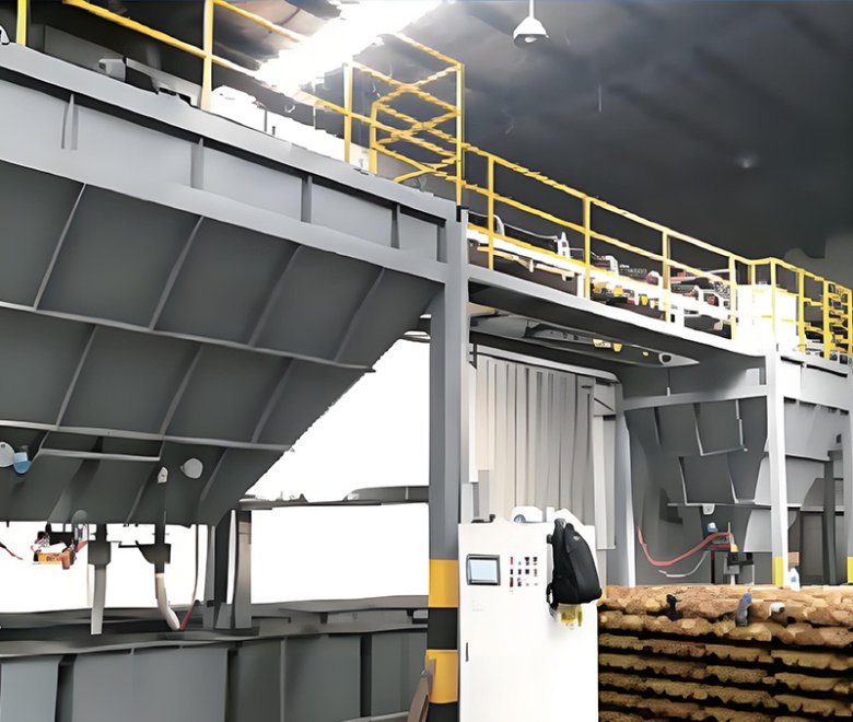Jiangsu Zhongli Coated Sand Molding Equipment Project Case