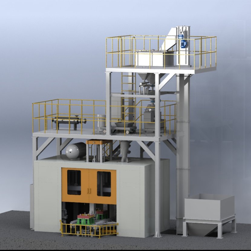 Cold Box Core Shooting Machine