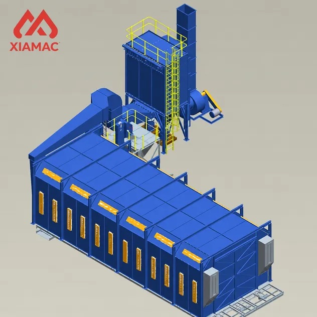 QV60 Air Sand Blasting Room