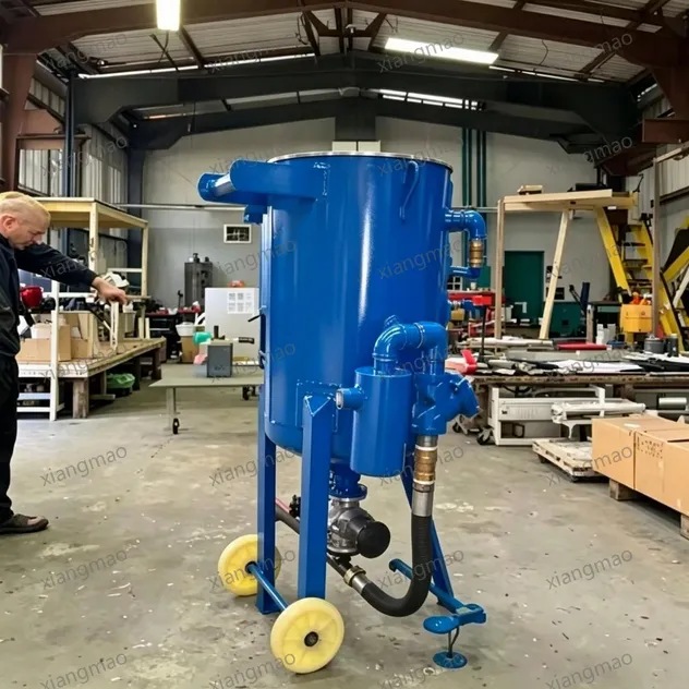 DP Series Portable Dry and Wet Sandblasting Machine