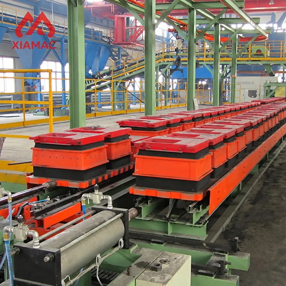 Automatic Horizontal Parting Flaskless Shoot Squeeze Molding Machine