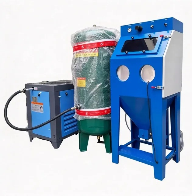SNC Series Manual Dry Sandblasting Cabinet