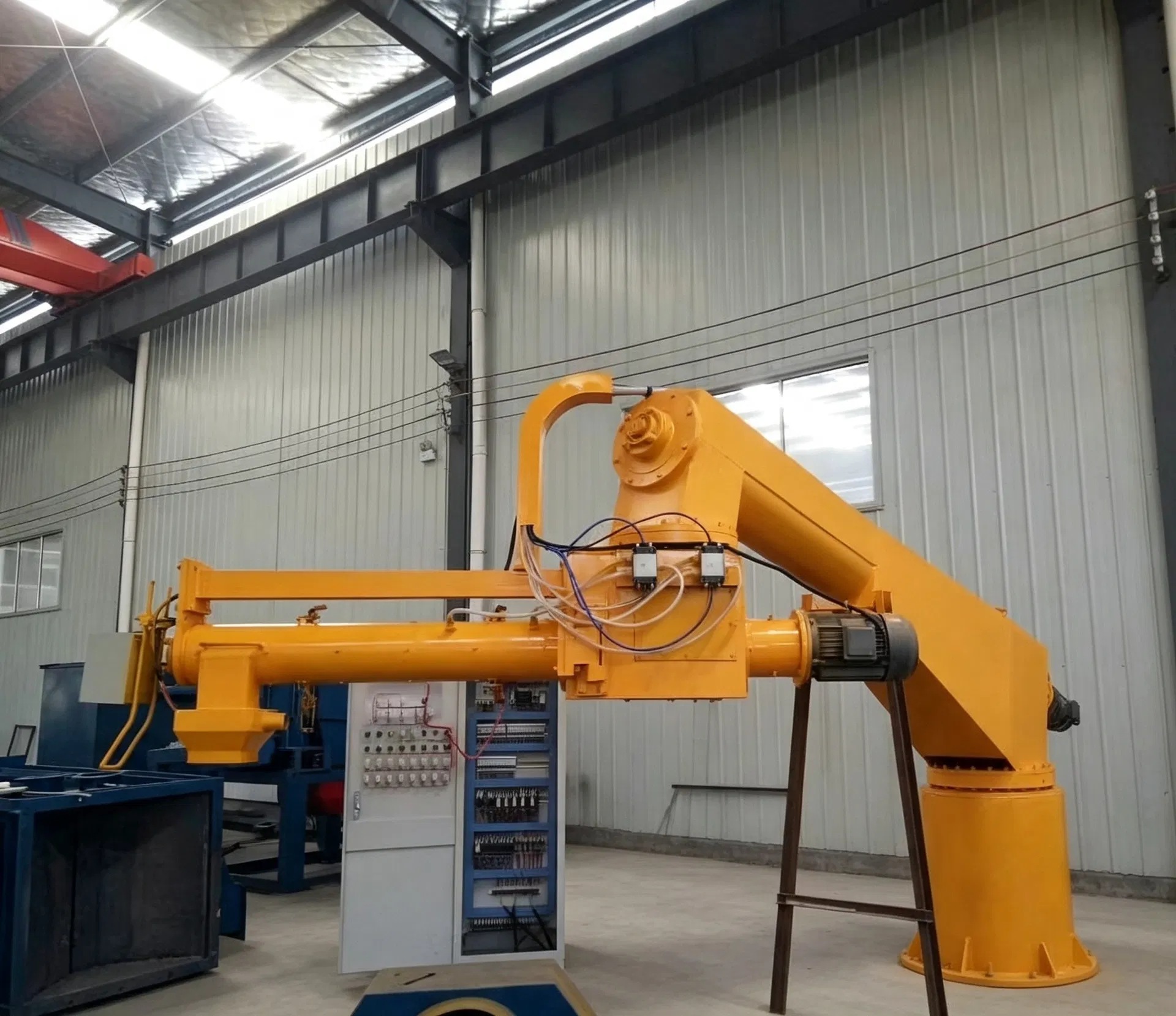 S28 Series Mobile Lifting Double Arm Resin Sand Mixer