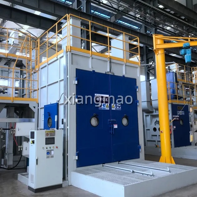 S Series Sand Blasting Room with Automatic Abrasive Recovery