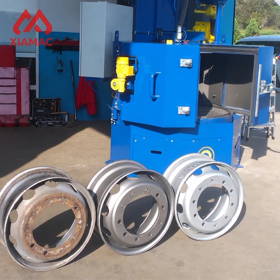 Aluminum Alloy Wheel Rim Shot Blasting Machine