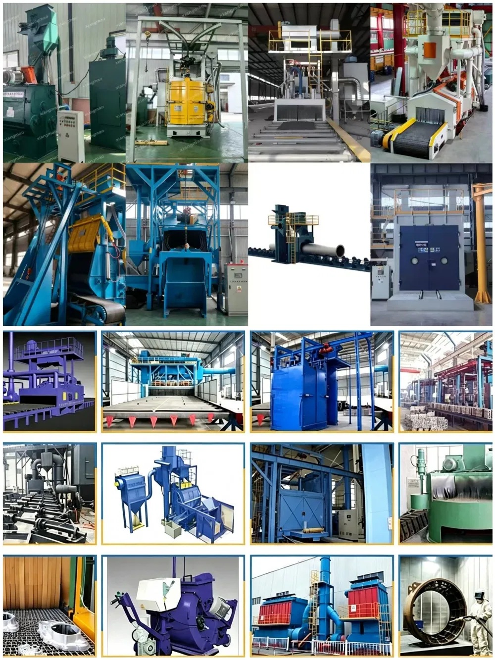 SRC Series Industrial Sand Blasting Chamber