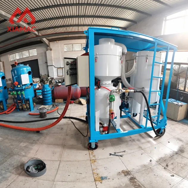 Dust-Free Vacuum Sand Blasting Machine