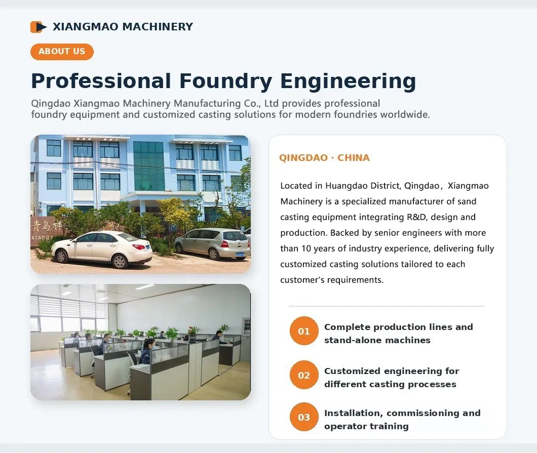 XM-F4 Coated Sand Shell Core Casting Production Line