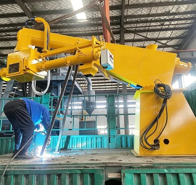 S28 Series Mobile Lifting Double Arm Resin Sand Mixer