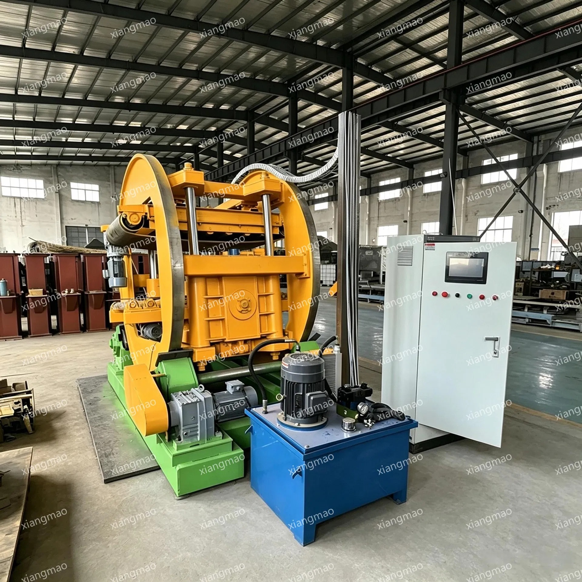 Automatic Mould Inversion and Pattern Withdrawal Machine