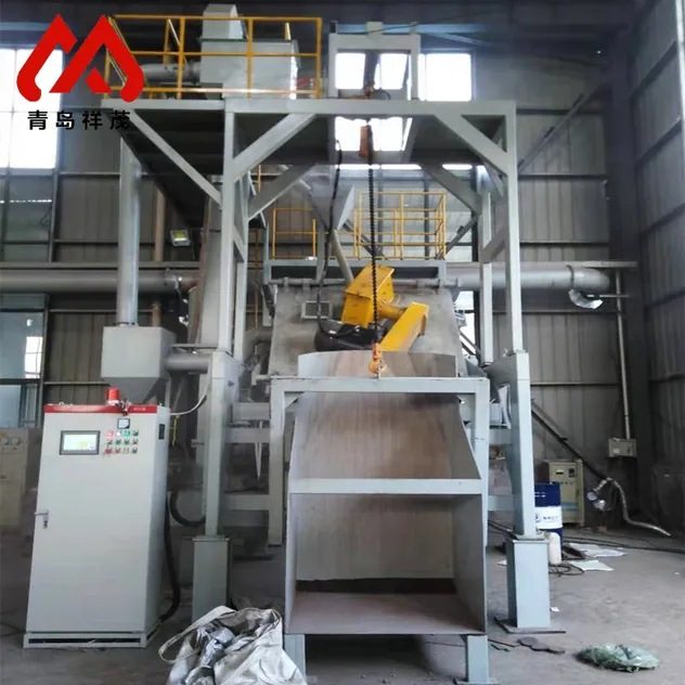Advanced Inclined Drum Shot Blasting Machine for Superior Surface Finishing/Sandblasting Machine/Rotary Drum Tilt Drum Cylinder Shot Blasting Machine