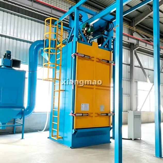 Q3750 Single Hook Shot Blasting Machine for Casting Forging Steel Structure Cleaning