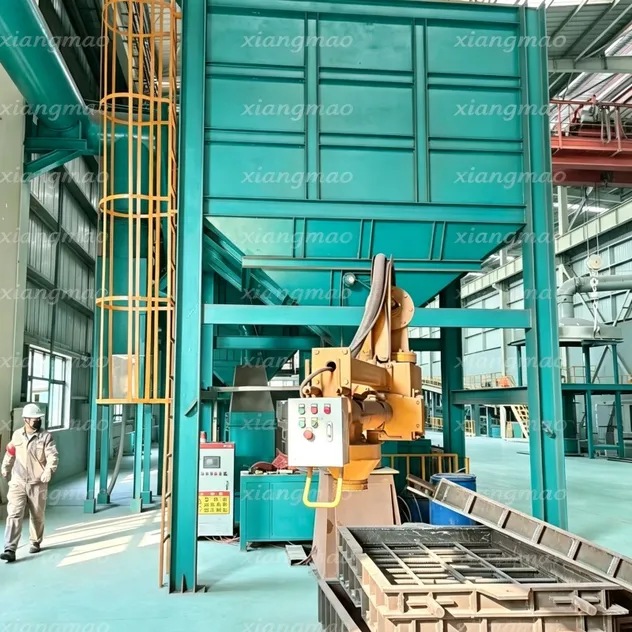 Automatic Stable Furan Resin Sand Processing No-Bake Molding Line Resin Sand Casting Line Sand Reclamation Regeneration Equipment Foundry Shot Blasting Machine