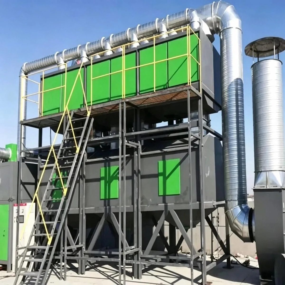 Catalytic Combustion Environmental Protection Equipment for Industrial Dust Waste Gas Treatment Project
