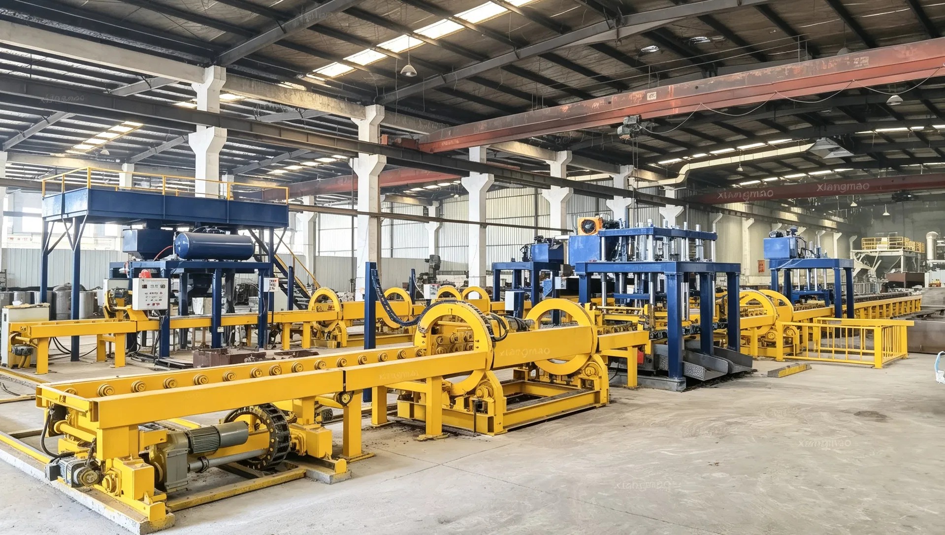 Iron Mold Thermal Resin Film Coated Sand Reclamation Regeneration Process Treatment Casting Production Line Iron Coated Sand Casting Line for Casting Grinding