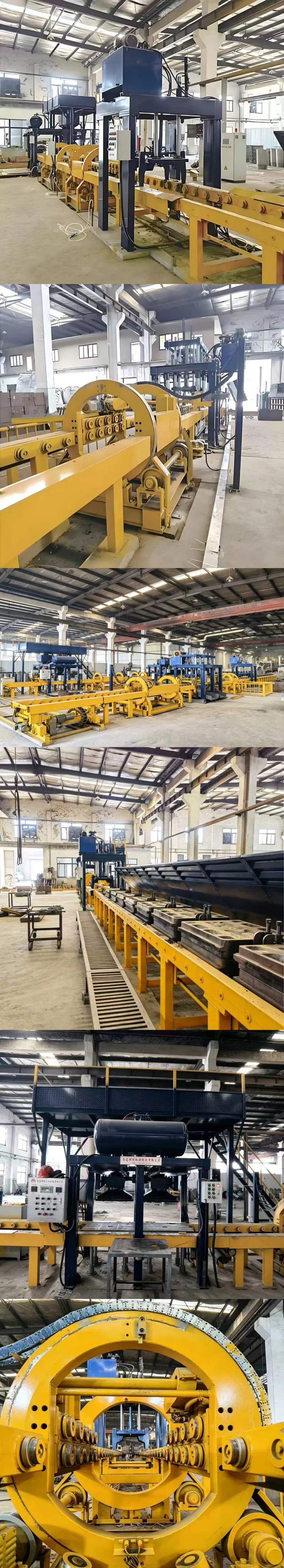 High-Efficiency Grinding Media Mill Ball Casting Line for Enhanced Production Iron Mold Sand Coated Production Process Foundry Sand Shell Core Shooting Machine