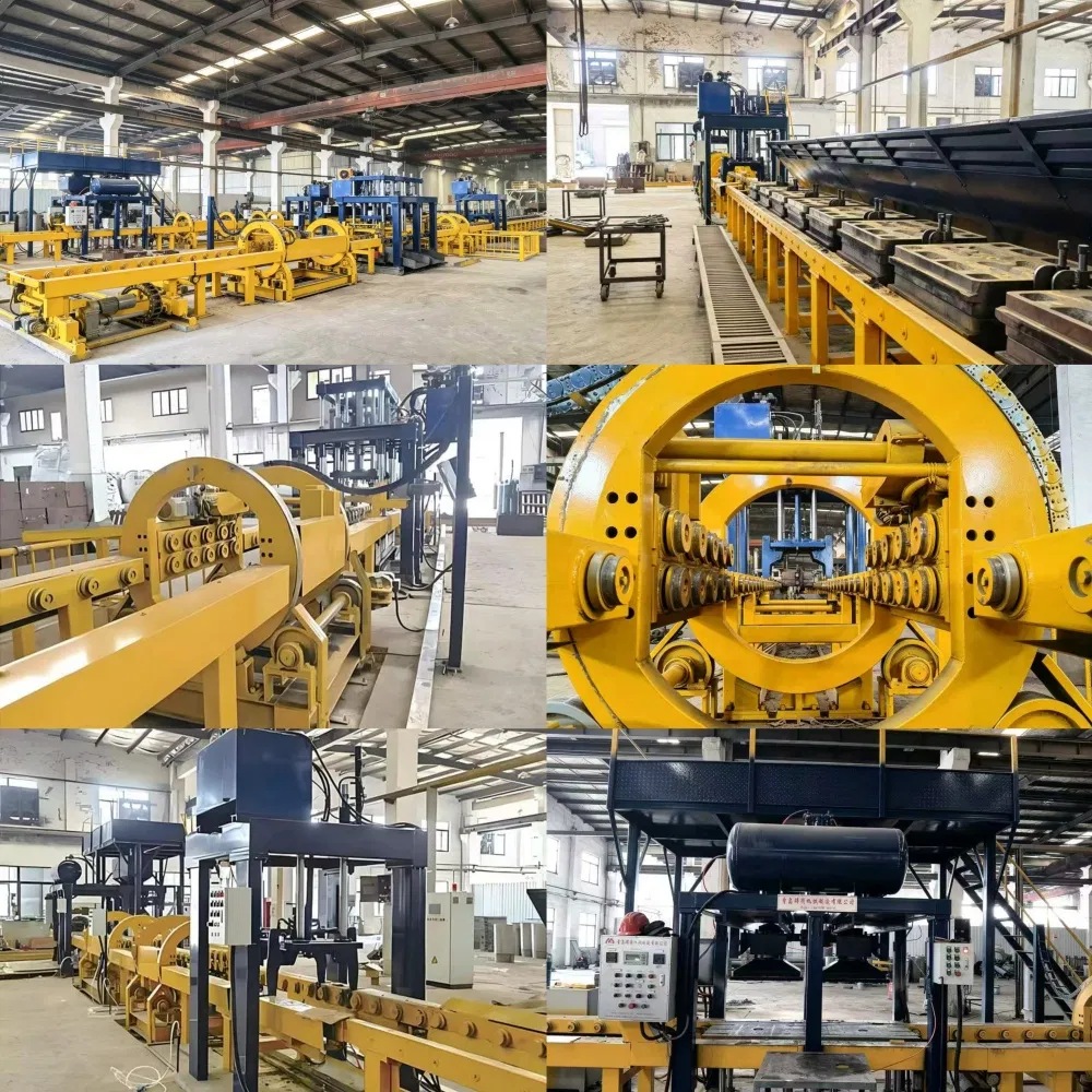 High-Efficiency Grinding Media Mill Ball Casting Line for Enhanced Production Iron Mold Sand Coated Production Process Foundry Sand Shell Core Shooting Machine