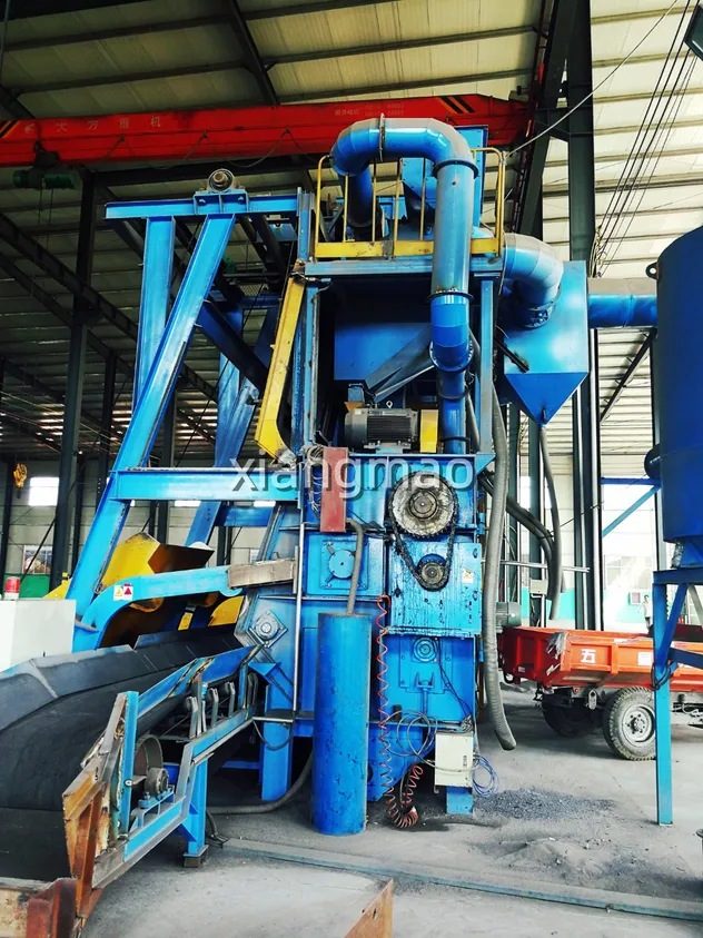 High-Performance 28gn Metal Track Tumble Shot Blasting Machine