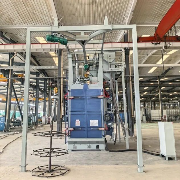 Shot Blast Machine and Sandblasting Equipment/Hook Type Shot Blasting Machine/Over Head Hanger/Hanger Shot Blast Machine/Sandblast Machinery/Sand Blaster