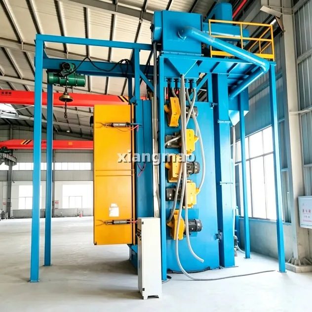 Q3750 Single Hook Shot Blasting Machine for Casting Forging Steel Structure Cleaning