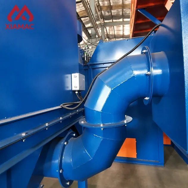 Automatic Crawler Shot Blasting Machine Steel Shot Cleaning Equipment for Casting Parts Rust Removal and Surface Finishing