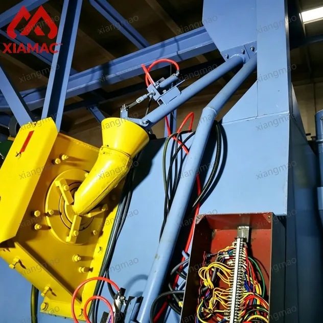 Double Hook Shot Blasting Machine for Foundry Casting Surface Treatment