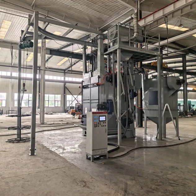 Shot Blast Machine and Sandblasting Equipment/Hook Type Shot Blasting Machine/Over Head Hanger/Hanger Shot Blast Machine/Sandblast Machinery/Sand Blaster