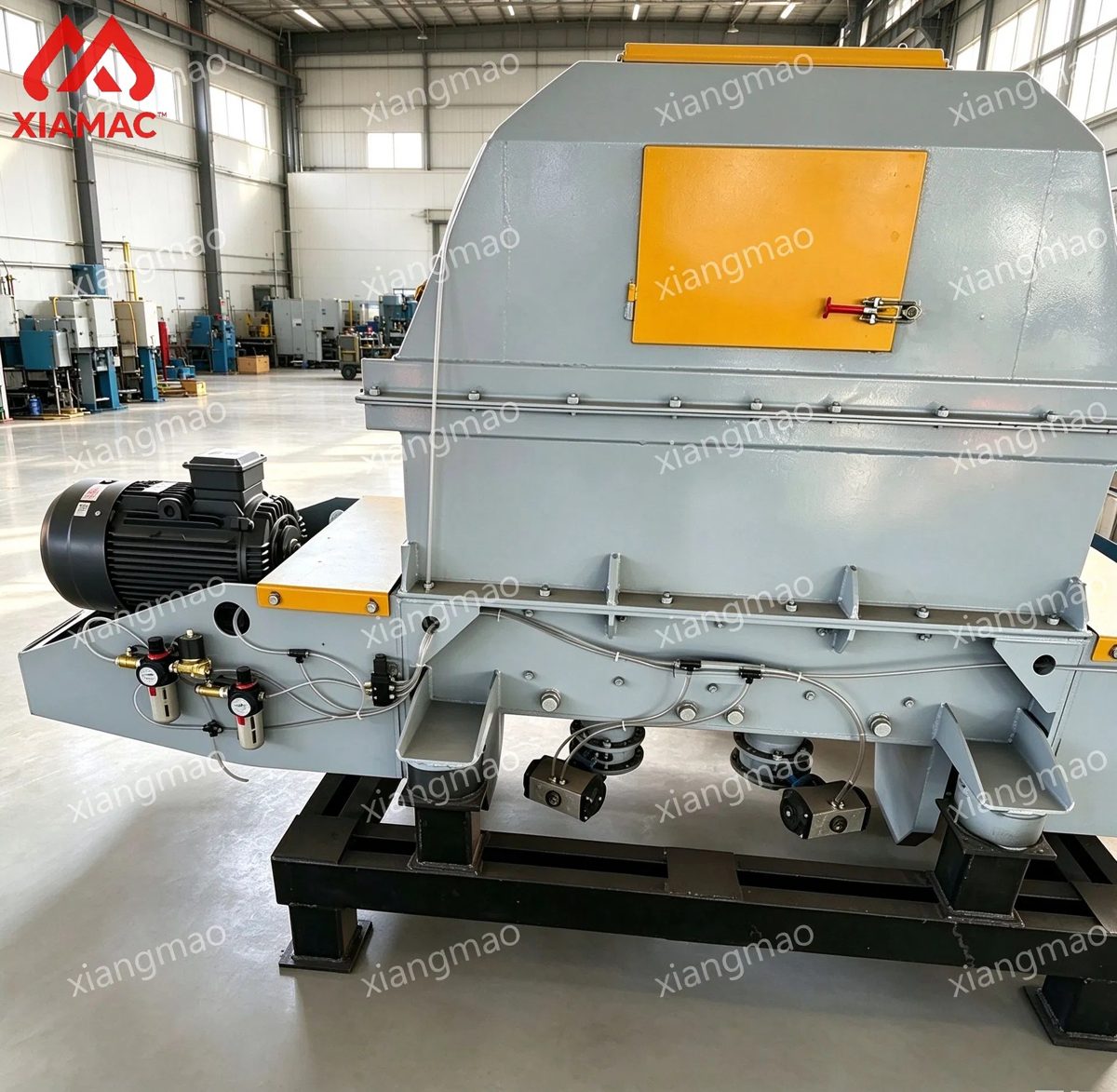 Foundry Sand Regeneration Twin Shaft Scrubber Resin Film Removal Attrition Scrubber for Resin Coated Sand Recycling System