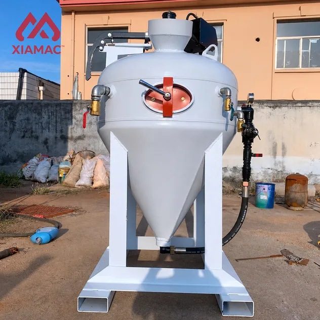 Portable Dustless Wet Sandblasting Machine Pressure Sand Blaster Abrasive Blasting Equipment for Rust Paint Removal Metal Surface Cleaning