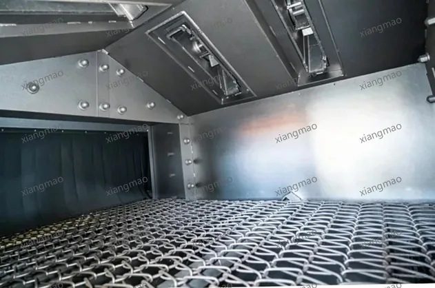 Automatic Wire Mesh Belt Sand Blasting Equipment Shot Blasting Machine