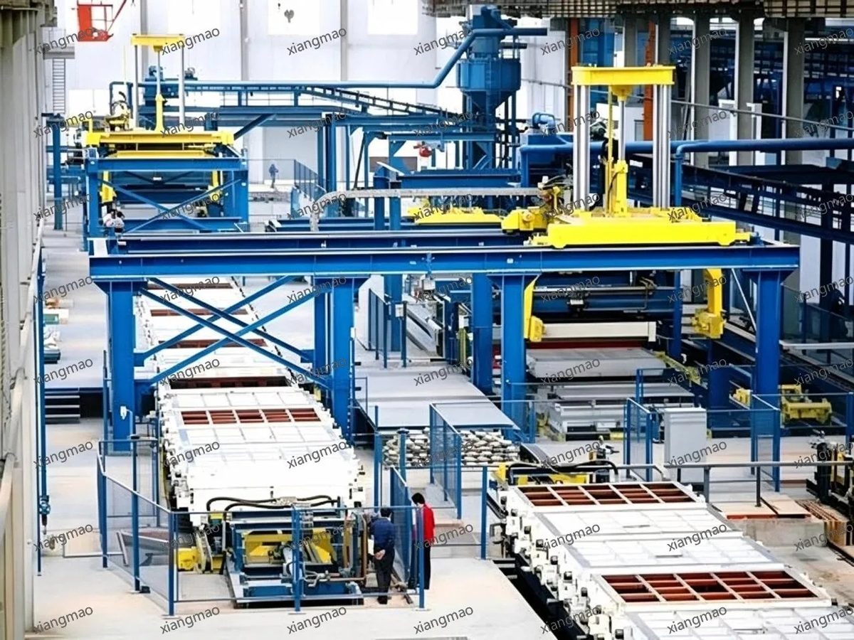 Automatic V-Process Molding Line for Valve, Pump, Housing Castings