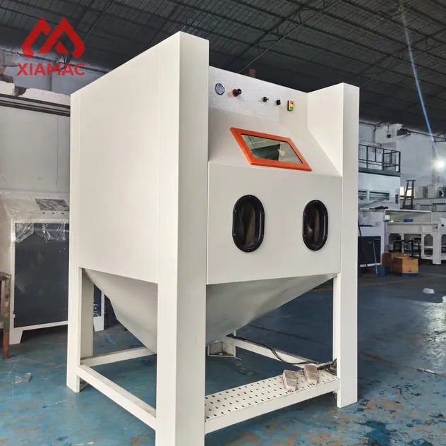 Stainless Steel Wet Sandblasting Machine Vapor Blasting Cabinet Closed Loop Sand Blaster Equipment for Metal Surface Cleaning Finishing