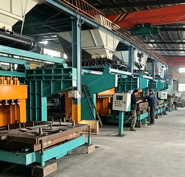 Heavy Duty Sand Casting Molding Machine for Industrial Application