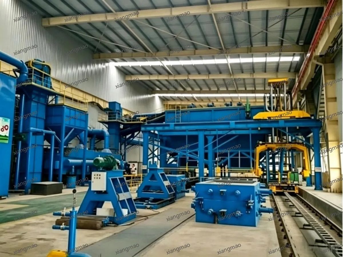 Automatic V-Process Molding Line for Valve, Pump, Housing Castings