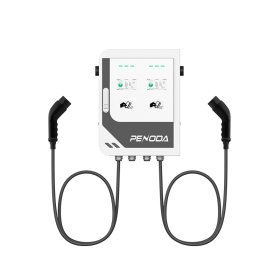 Dual output Level 2 EV charger