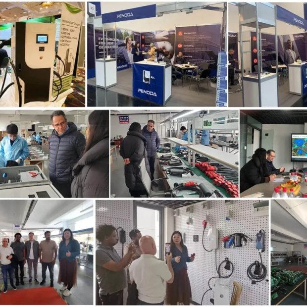 EV charger designed for fixed installation