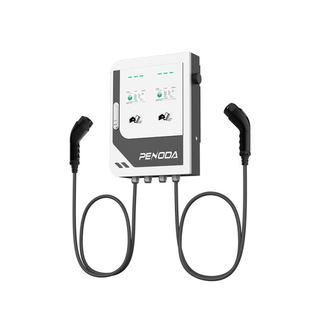 22+22 kW EV charging station
