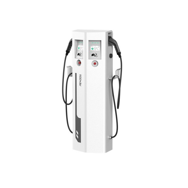 Dual 22kW EV charging station