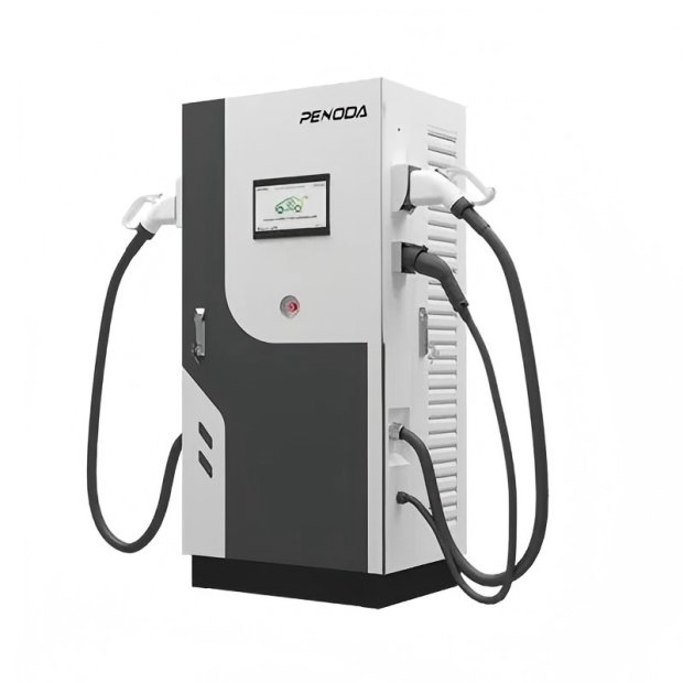 DC120kW + AC22kW hybrid EV charging station