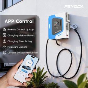 Commercial EV charger with solar charging capabilities