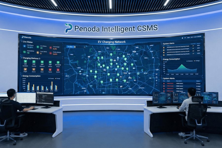 Fleet Heavy-Duty Truck Charging Station Solutions