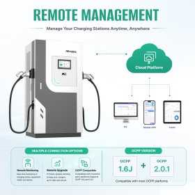60-160kW DC Fast Charging Station with modular design