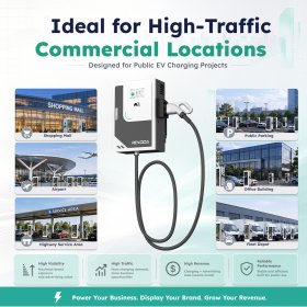 CCS2 commercial DC EV charger