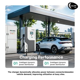 60-160kW DC Fast Charging Station with modular design